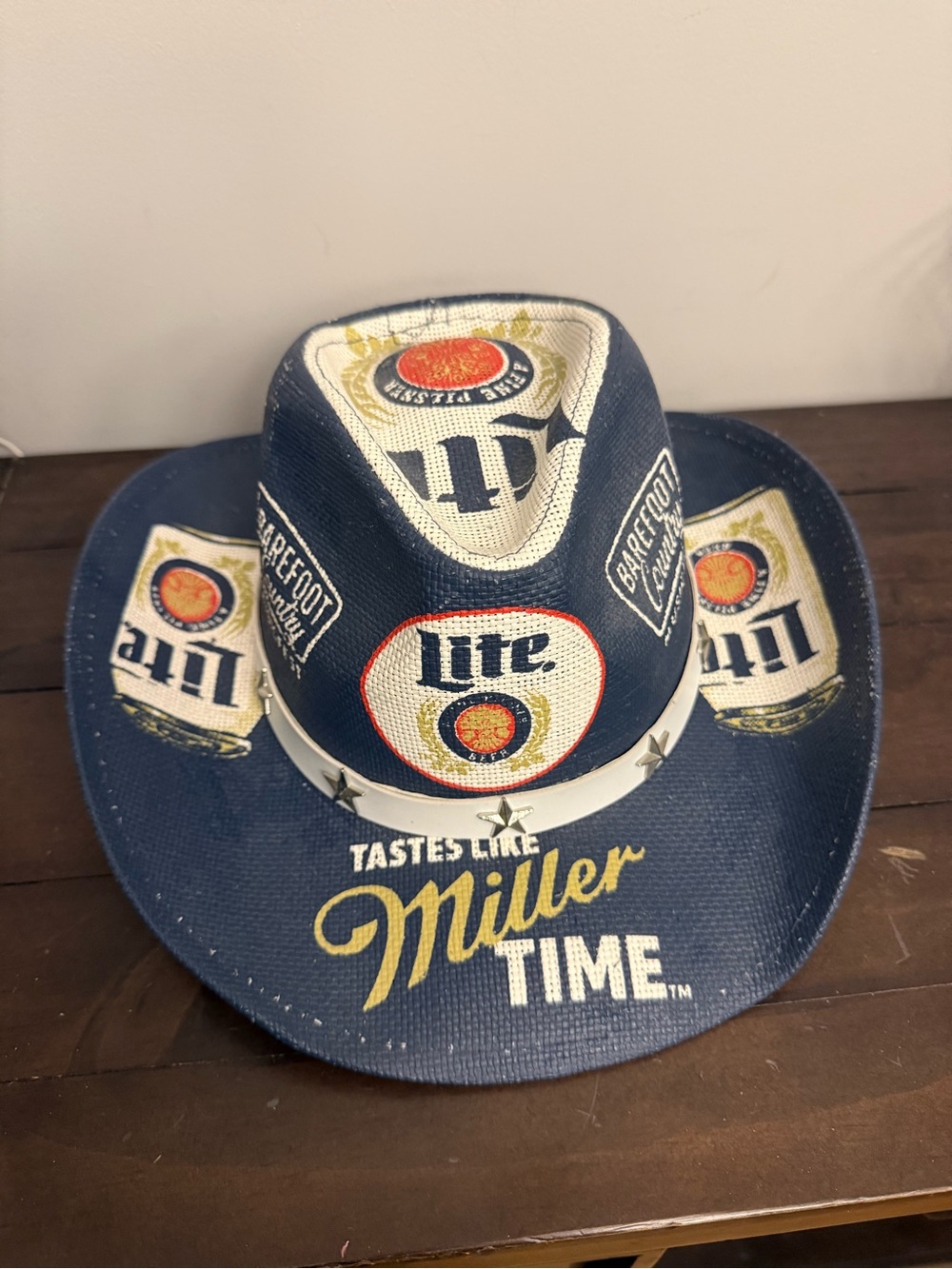 Miller Lite Barefoot Country Music Fest 5th Anniversary Cowboy Hat